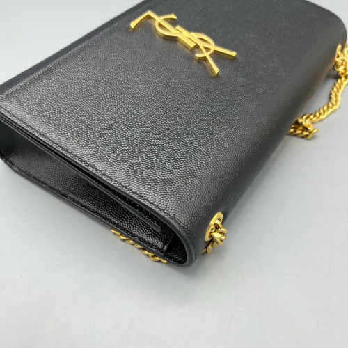 Yves Saint Laurent Medium Classic Kate Caviar Black