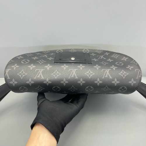 Louis Vuitton Voyager Messenger Monogram Eclipse Black