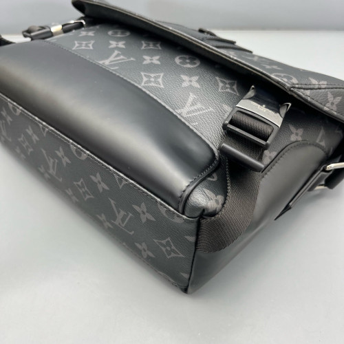 Louis Vuitton Voyager Messenger Monogram Eclipse Black