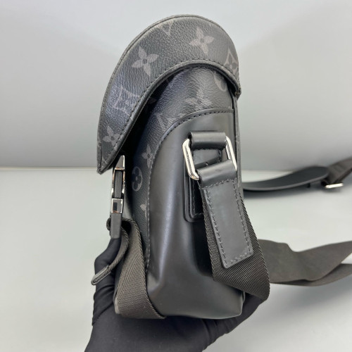 Louis Vuitton Voyager Messenger Monogram Eclipse Black