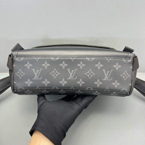 Louis Vuitton Voyager Messenger Monogram Eclipse Black