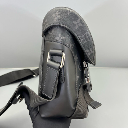 Louis Vuitton Voyager Messenger Monogram Eclipse Black