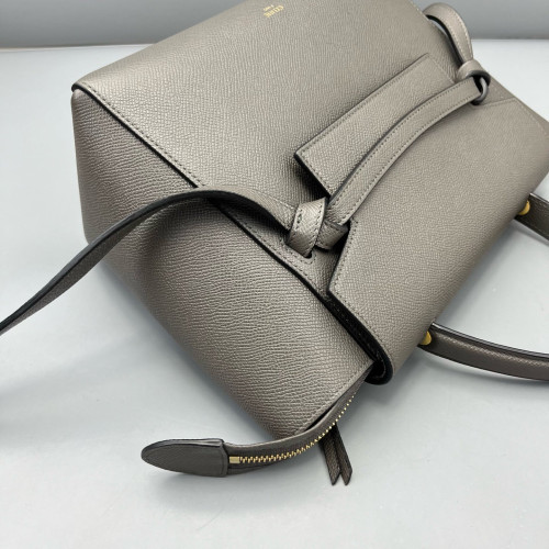 Celine Micro Belt Bag Calfskin Grey
