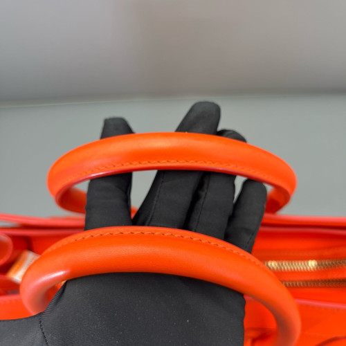 Celine Mini Luggage Calfskin Orange