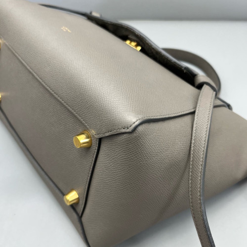 Celine Mini Belt Bag Grained Calfskin Grey