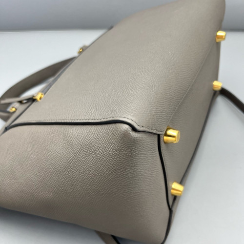 Celine Mini Belt Bag Grained Calfskin Grey