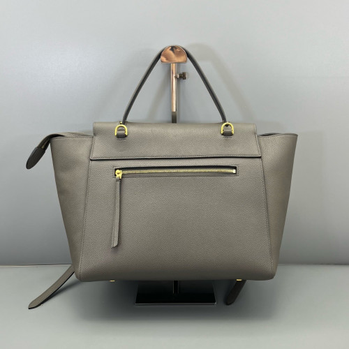 Celine Mini Belt Bag Grained Calfskin Grey