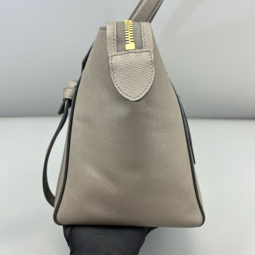 Celine Mini Belt Bag Grained Calfskin Grey