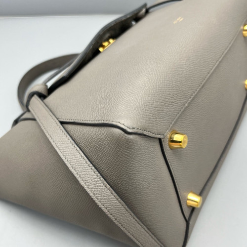 Celine Mini Belt Bag Grained Calfskin Grey