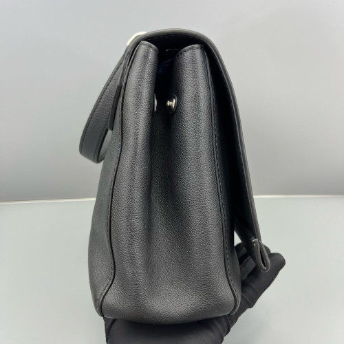 Louis Vuitton Lockme II Top Handle Calfskin Black