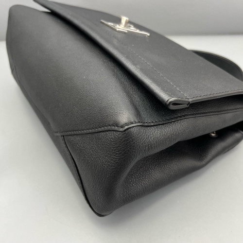 Louis Vuitton Lockme II Top Handle Calfskin Black