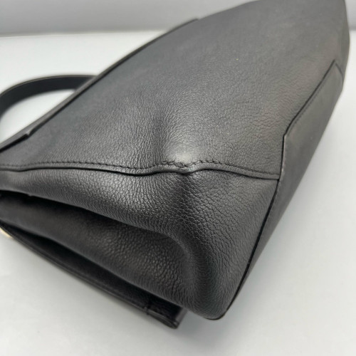 Louis Vuitton Lockme II Top Handle Calfskin Black