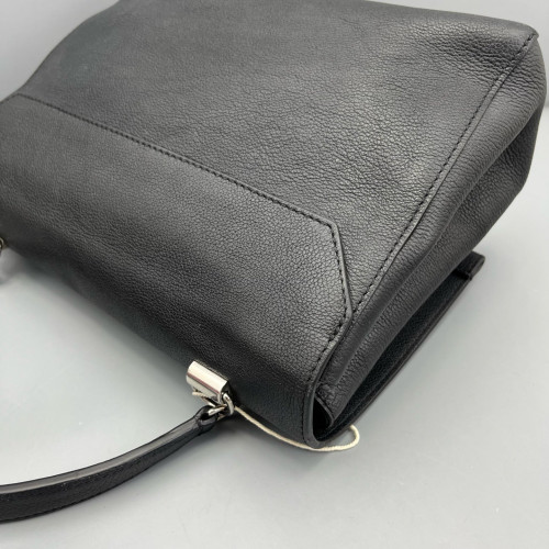 Louis Vuitton Lockme II Top Handle Calfskin Black
