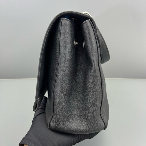 Louis Vuitton Lockme II Top Handle Calfskin Black
