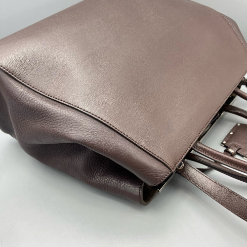 Fendi Medium 2jours Calfskin Dark Brown