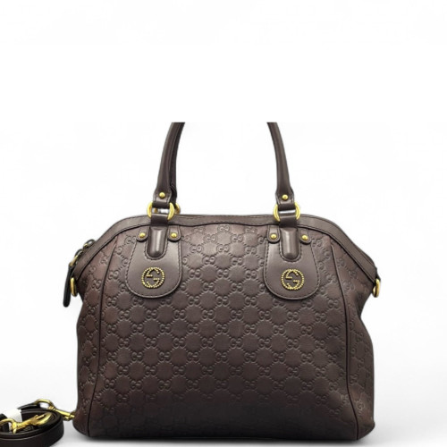 Gucci Tote Bag Guccissima Brown