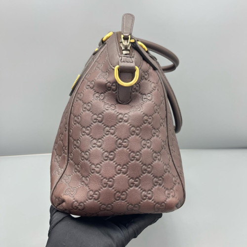 Gucci Tote Bag Guccissima Brown