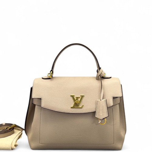 Louis Vuitton Lockme Ever MM Calfskin Natural Tan