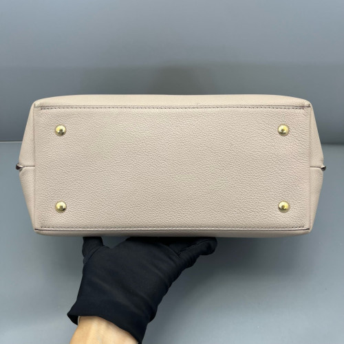 Louis Vuitton Lockme Ever MM Calfskin Natural Tan