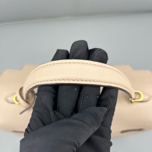 Louis Vuitton Lockme Ever MM Calfskin Natural Tan