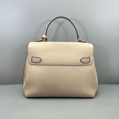 Louis Vuitton Lockme Ever MM Calfskin Natural Tan