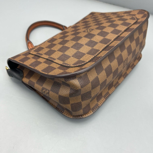 Louis Vuitton Beaumarchais Shoulder Bag Damier Ebene Brown