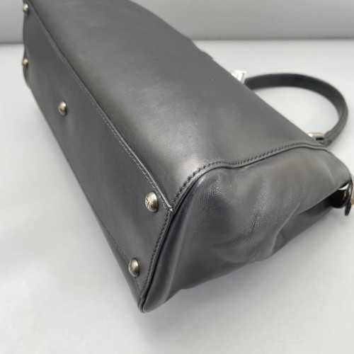 Fendi Peekaboo Iconic Medium Calfskin Black