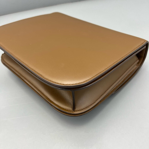 Celine Medium Classic Box Smooth Calfskin Tan
