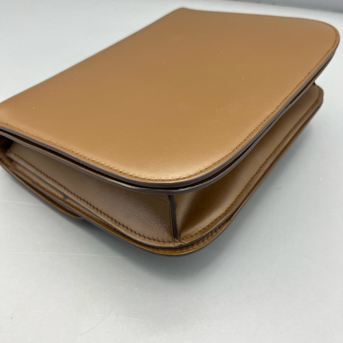 Celine Medium Classic Box Smooth Calfskin Tan