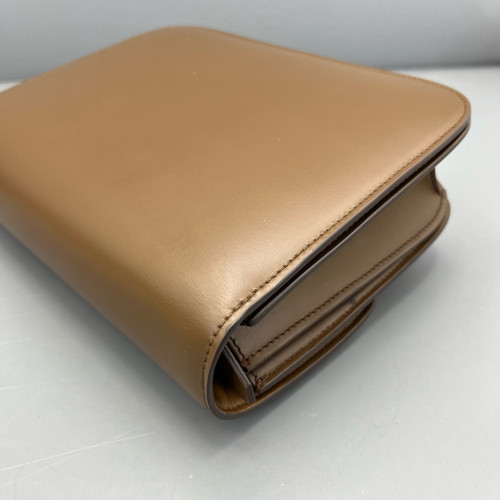 Celine Medium Classic Box Smooth Calfskin Tan