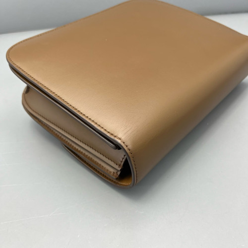 Celine Medium Classic Box Smooth Calfskin Tan