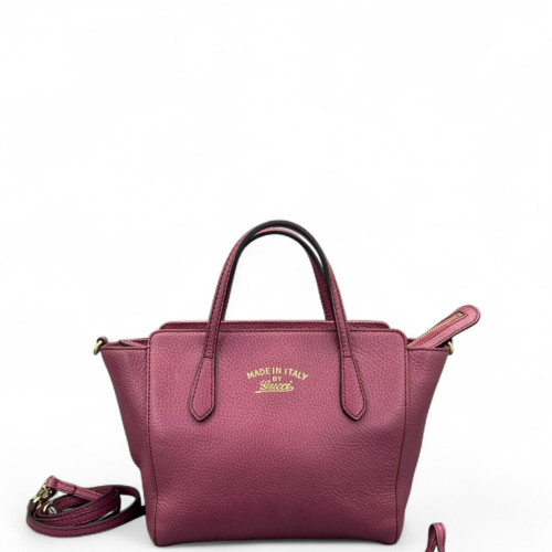 Gucci Mini Swing Tote Calfskin Azalea