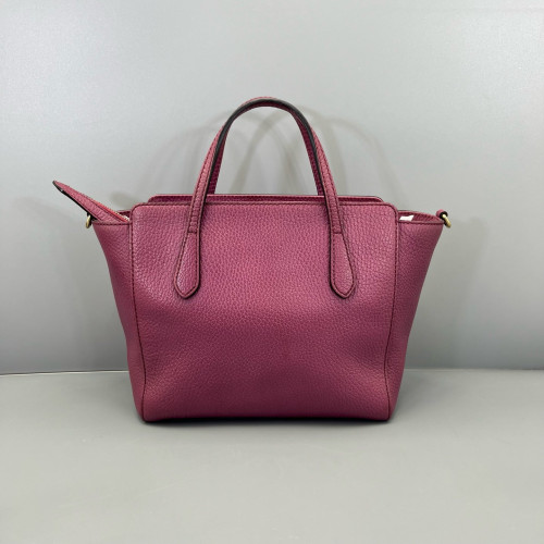 Gucci Mini Swing Tote Calfskin Azalea