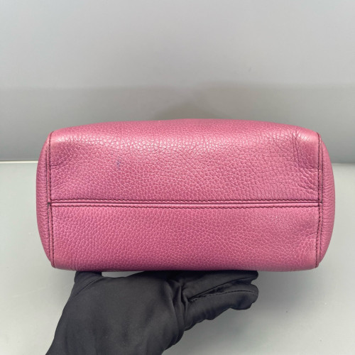 Gucci Mini Swing Tote Calfskin Azalea