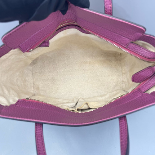 Gucci Mini Swing Tote Calfskin Azalea