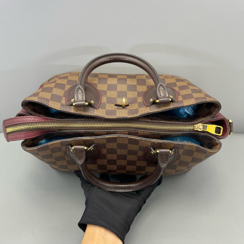 Louis Vuitton Nromandy Large Damier Ebene Brown