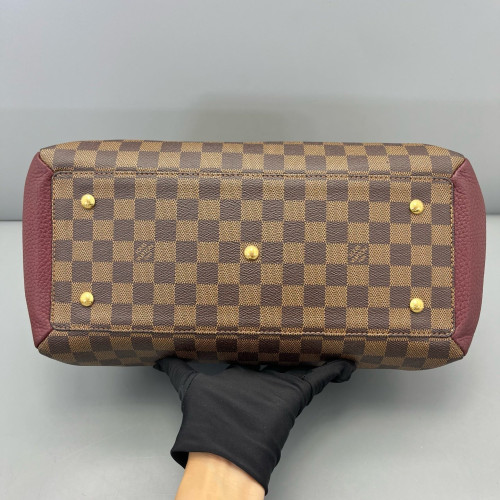 Louis Vuitton Nromandy Large Damier Ebene Brown
