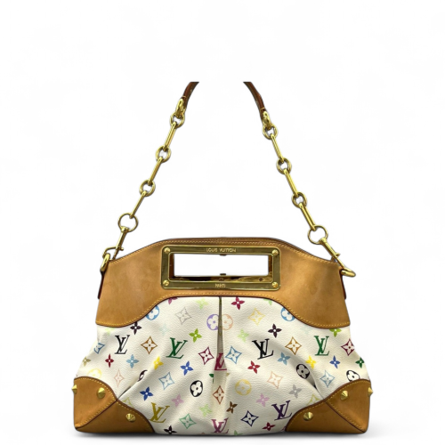 Louis Vuitton Judy MM Monogram Multicolor White