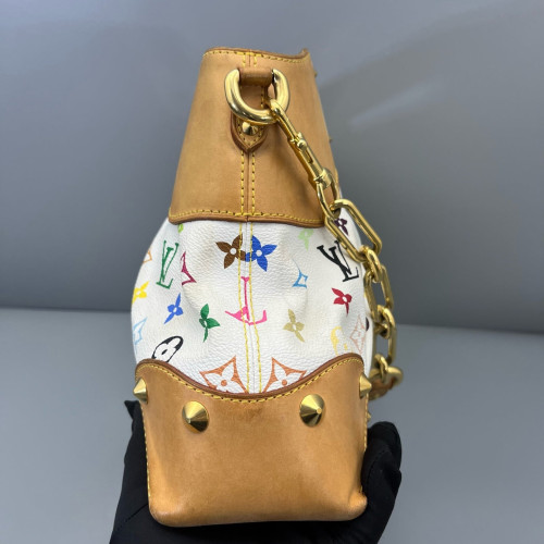 Louis Vuitton Judy MM Monogram Multicolor White