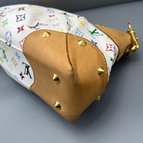 Louis Vuitton Judy MM Monogram Multicolor White