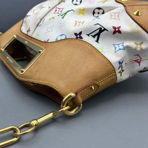 Louis Vuitton Judy MM Monogram Multicolor White