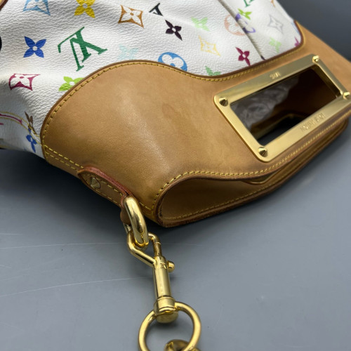 Louis Vuitton Judy MM Monogram Multicolor White