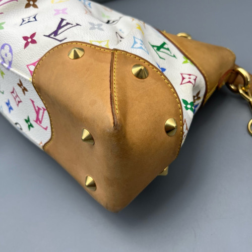 Louis Vuitton Judy MM Monogram Multicolor White