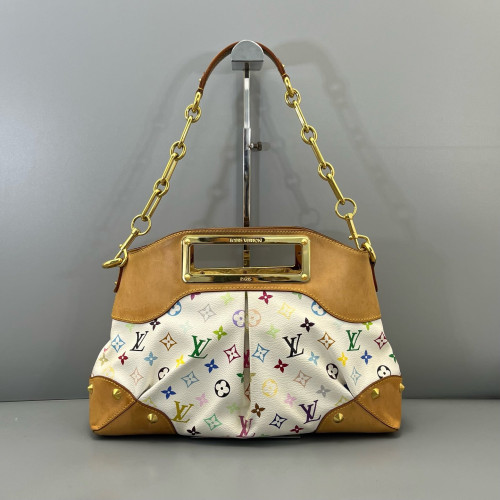 Louis Vuitton Judy MM Monogram Multicolor White