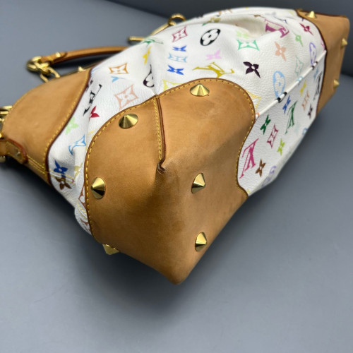 Louis Vuitton Judy MM Monogram Multicolor White