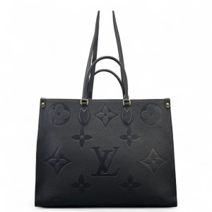 Louis Vuitton Onthego GM Monogram Empreinte Giant Black Louis Vuitton Onthego GM Monogram Empreinte Giant Black