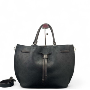 Louis Vuitton Girolata Bucket Bag Mahina Black