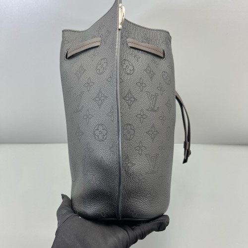 Louis Vuitton Girolata Bucket Bag Mahina Black