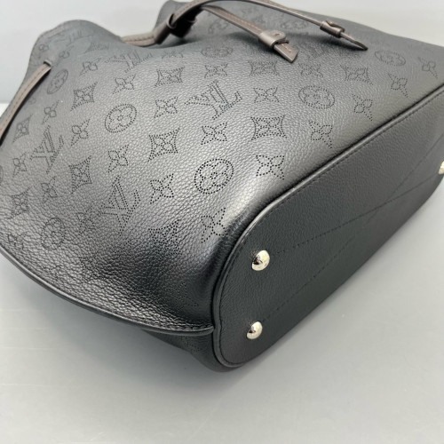 Louis Vuitton Girolata Bucket Bag Mahina Black