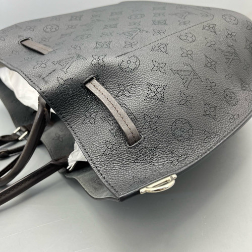 Louis Vuitton Girolata Bucket Bag Mahina Black